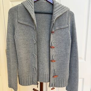 J.Crew Gray Cardigan (Small)